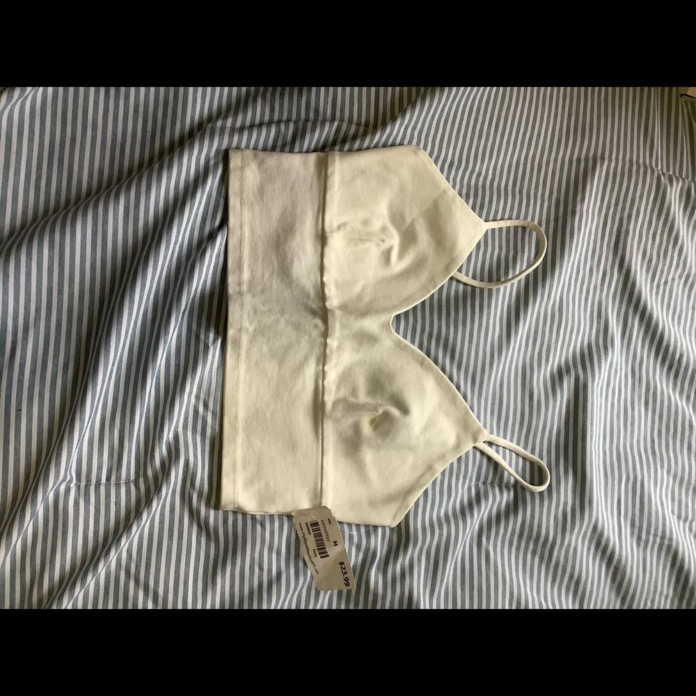 Ivory crop top